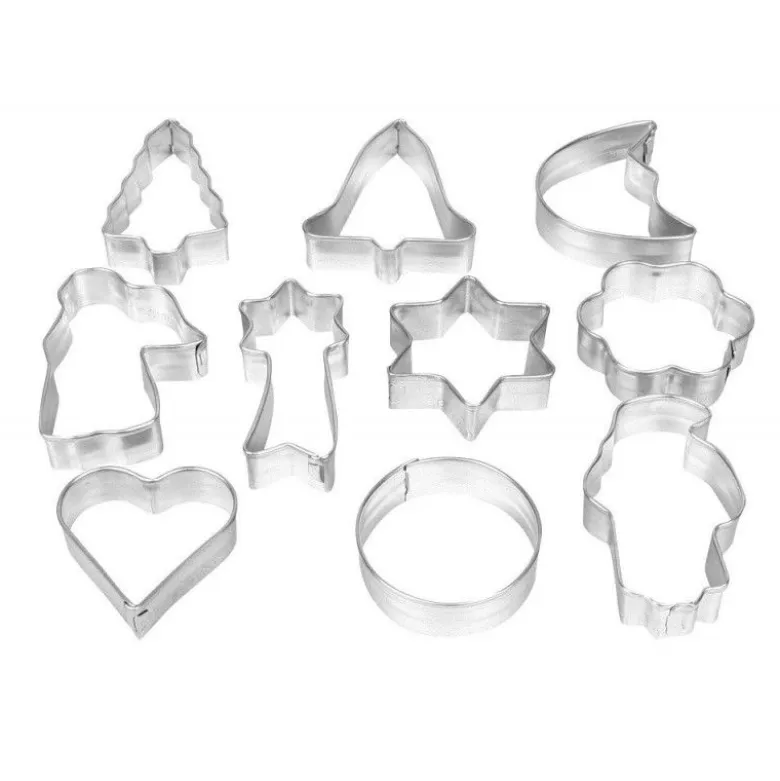 Emporte-pièces assortis x10 - Chevalier
