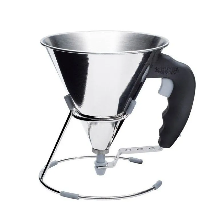 Entonnoir a piston Noir Kwik - De Buyer