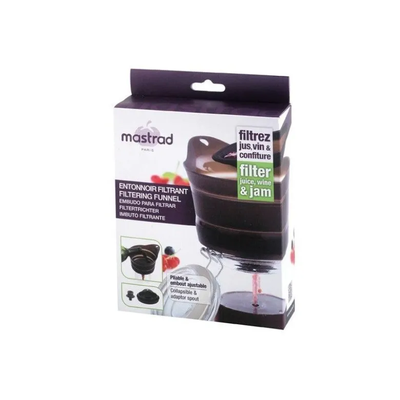 Entonnoir filtrant pour siphon et confiture - Mastrad