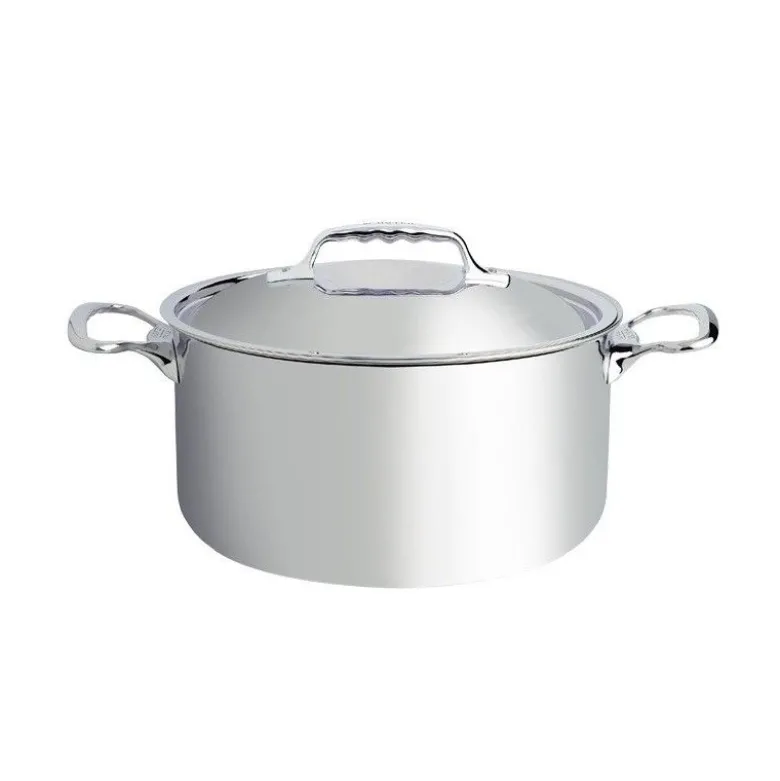 Faitout inox 24cm Affinity + couvercle - De Buyer