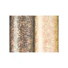 Feuille de transfert chocolat bronze scintillant x10