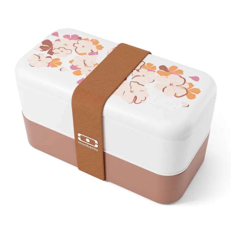 FIN DE SERIE Boîte Bento MB Original graphic Floral - Edition limitée - Monbento