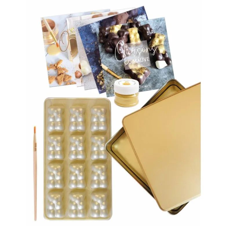 FIN DE SERIE Coffret Ourson Gold Édition limitée - ScrapCooking