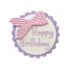 FIN DE SERIE Décor sucre queue de sirène Happy Birthday - Anniversary House