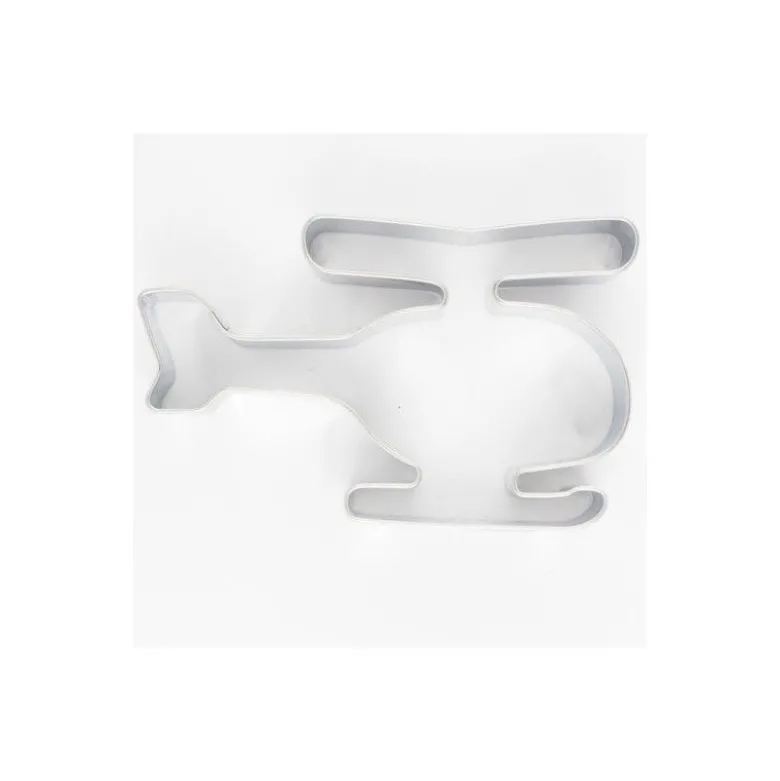 FIN DE SERIE Emporte-pièce Hélicoptère 7 cm