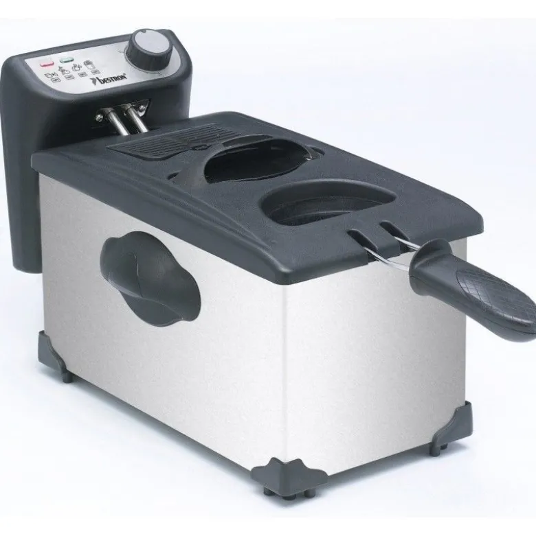 FIN DE SERIE Friteuse inox 1 cuve 3,5L - Bestron