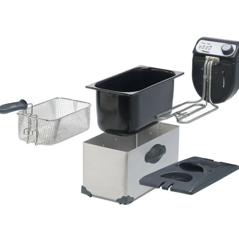 FIN DE SERIE Friteuse inox 1 cuve 3,5L - Bestron