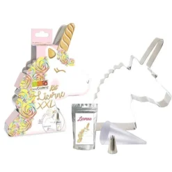 FIN DE SERIE Kit découpoir licorne XXL - ScrapCooking