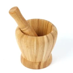 FIN DE SERIE Mortier et pilon bambou - Cook Concept