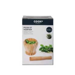 FIN DE SERIE Mortier et pilon bambou - Cook Concept