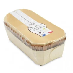 FIN DE SERIE Moule à cake bois 24cm x2 + caissettes de cuisson - Mirontaine