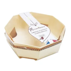 FIN DE SERIE Moule à gâteau 18cm bois x2 + caissettes cuisson - Mirontaine