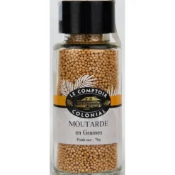 FIN DE SERIE Moutarde en graines 70g - Le Comptoir Colonial