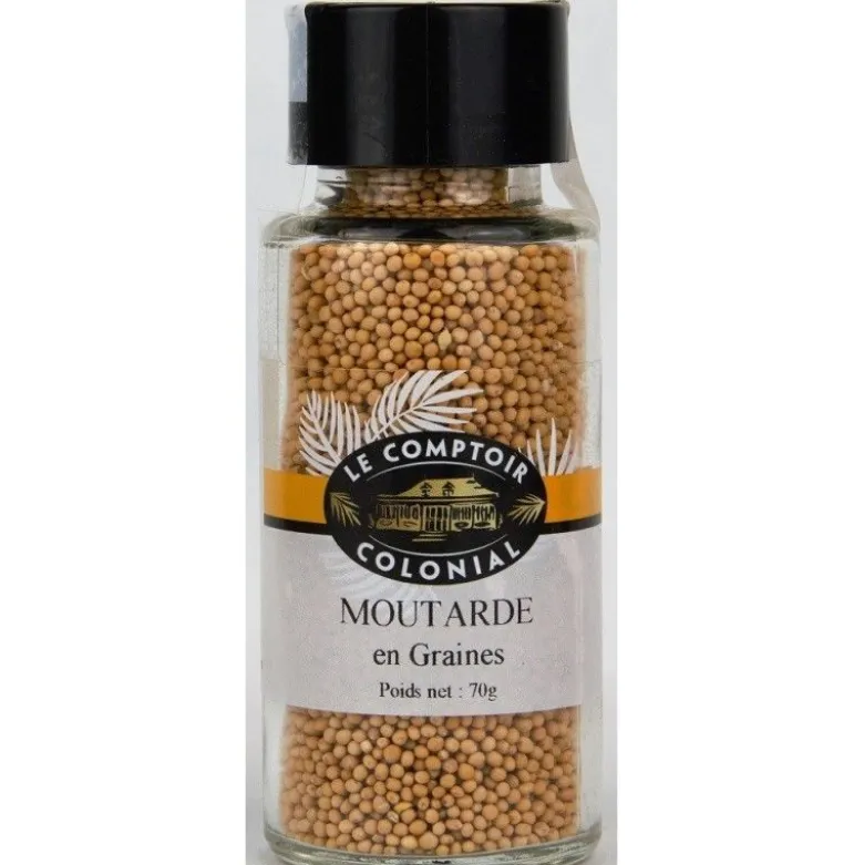 FIN DE SERIE Moutarde en graines 70g - Le Comptoir Colonial