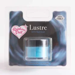 FIN DE SERIE Poudre alimentaire brillante bleu pale 3g - Rainbow Dust