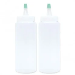 Flacon décoration plastique x2 - ScrapCooking
