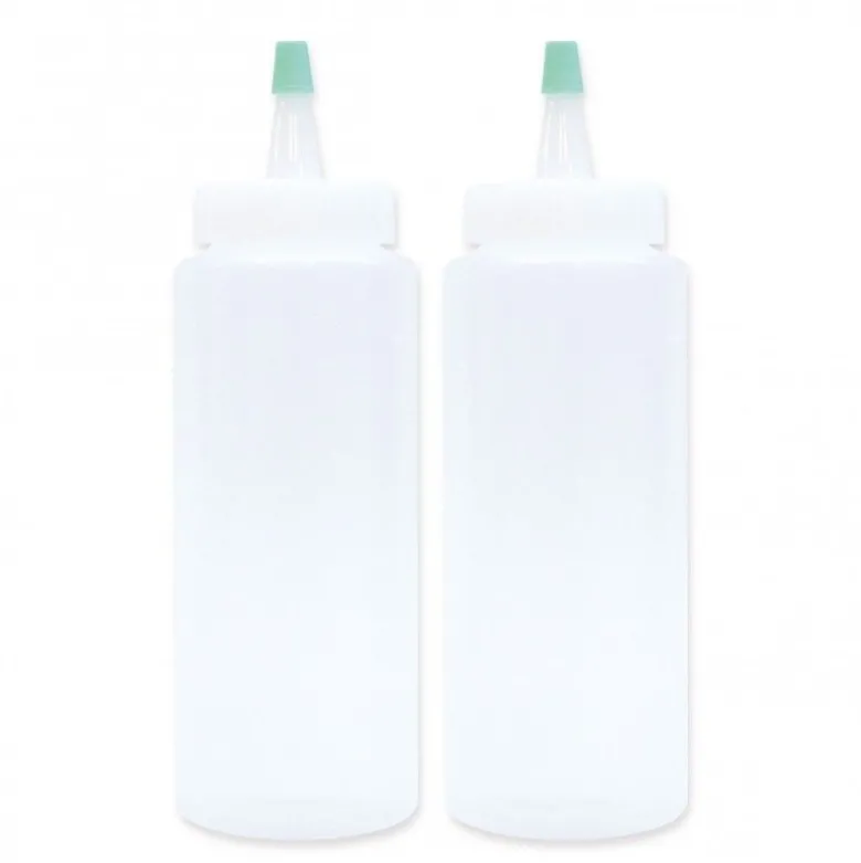 Flacon décoration plastique x2 - ScrapCooking