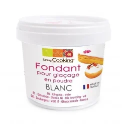 Fondant blanc pour glaçage 150g - ScrapCooking