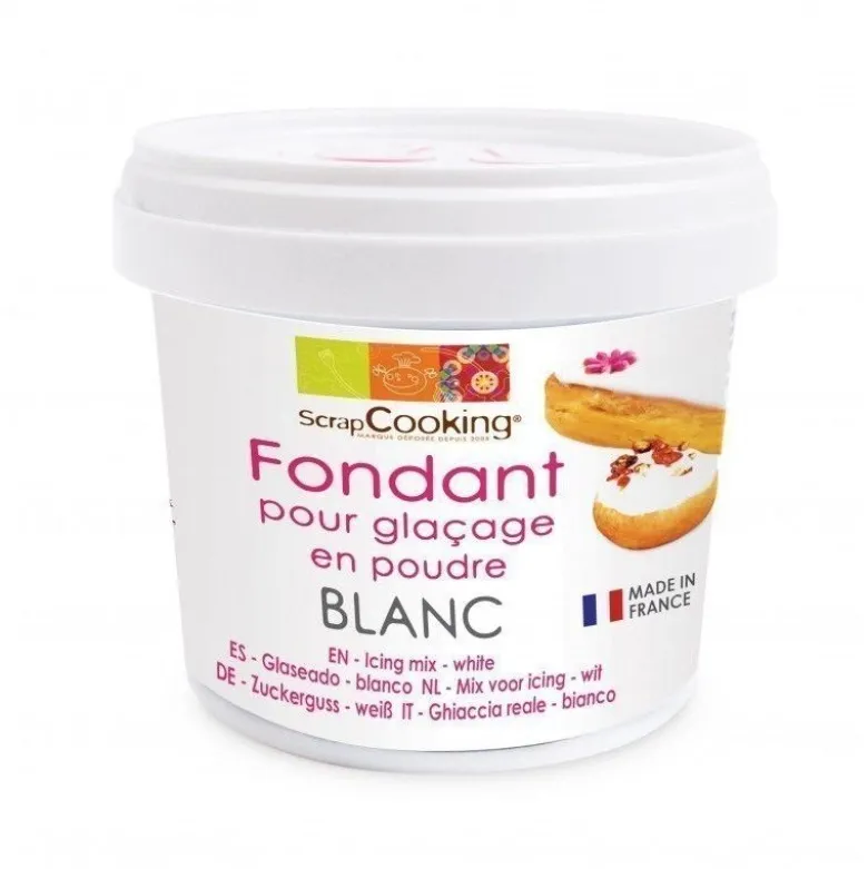 Fondant blanc pour glaçage 150g - ScrapCooking