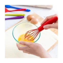 Fouet silicone rouge - Colourworks