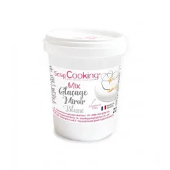 Glaçage miroir blanc 220g - ScrapCooking