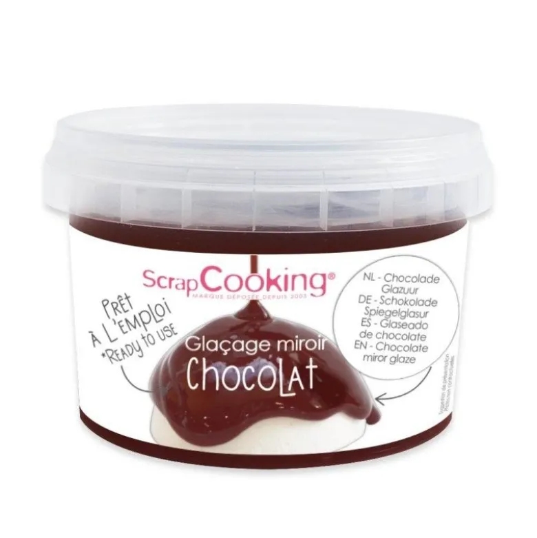 Glaçage miroir chocolat 300g - ScrapCooking