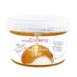 Glaçage miroir doré 300g - ScrapCooking