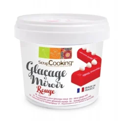Glaçage miroir rouge 220g - ScrapCooking