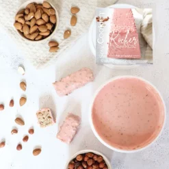 Glaçage rocher prêt à l'emploi chocolat rose 400g - Scrapcooking