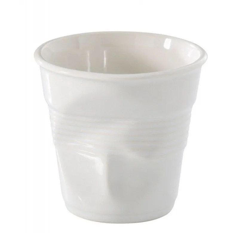 Gobelet Froissé blanc 8cl - Revol