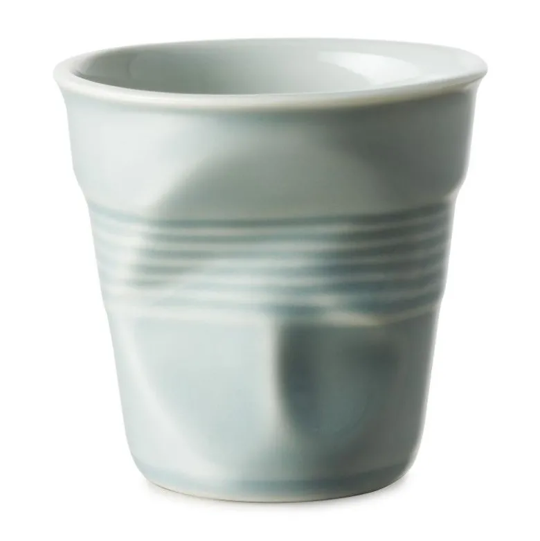 Gobelet froissé bleu mistral 18cl - Revol