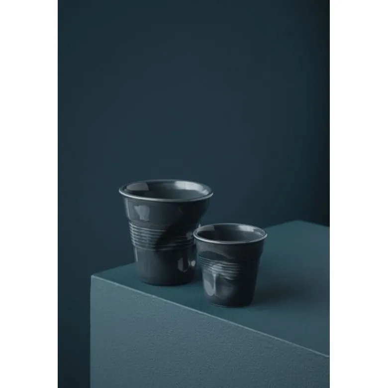 Gobelet froissé Graphite 18cl - Revol