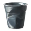 Gobelet froissé Graphite 8cl - Revol