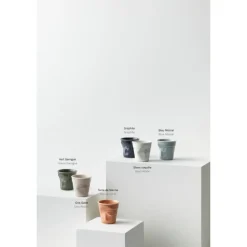 Gobelet froissé gris galet 18cl - Revol