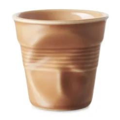 Gobelet froissé terre de sienne 18cl - Revol