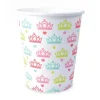 8 gobelets Princesse 25cl - ScrapCooking