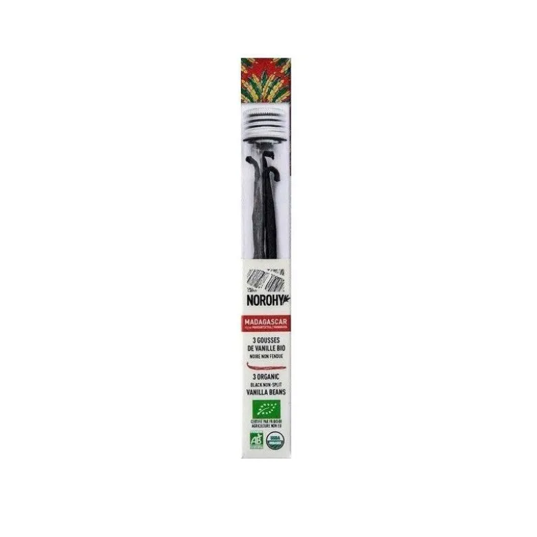 Gousse vanille Madagascar BIO x3 - Norohy