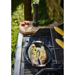 Grill pour Poisson en Céramique 41 cm Noir Grill to Table - Peugeot