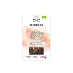 Infusion Bio Hibiscus Pomme 125g - Quai Sud