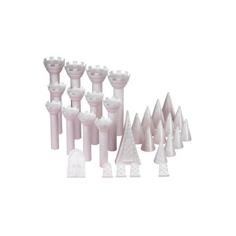 Kit accessoires pour gâteau château - Wilton