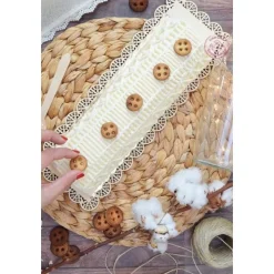 Kit bûche de Noël Tricot - ScrapCooking