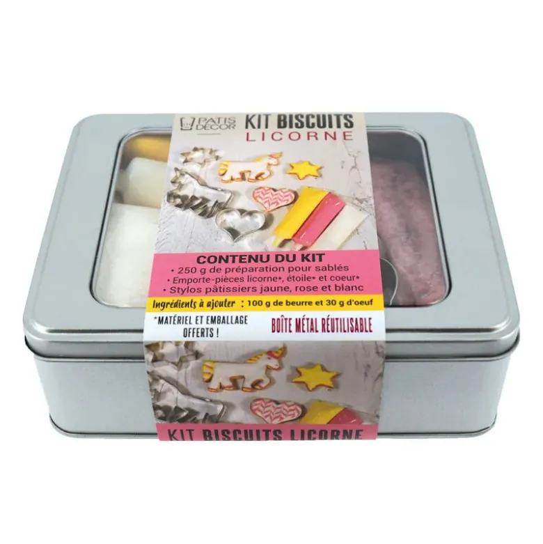 Kit Biscuit Licorne - Patisdécor