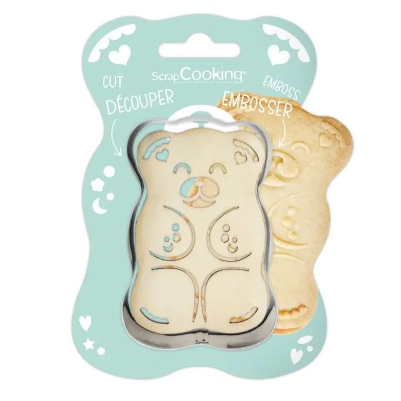 Kit Biscuit Oursons 9 cm - Scrapcooking