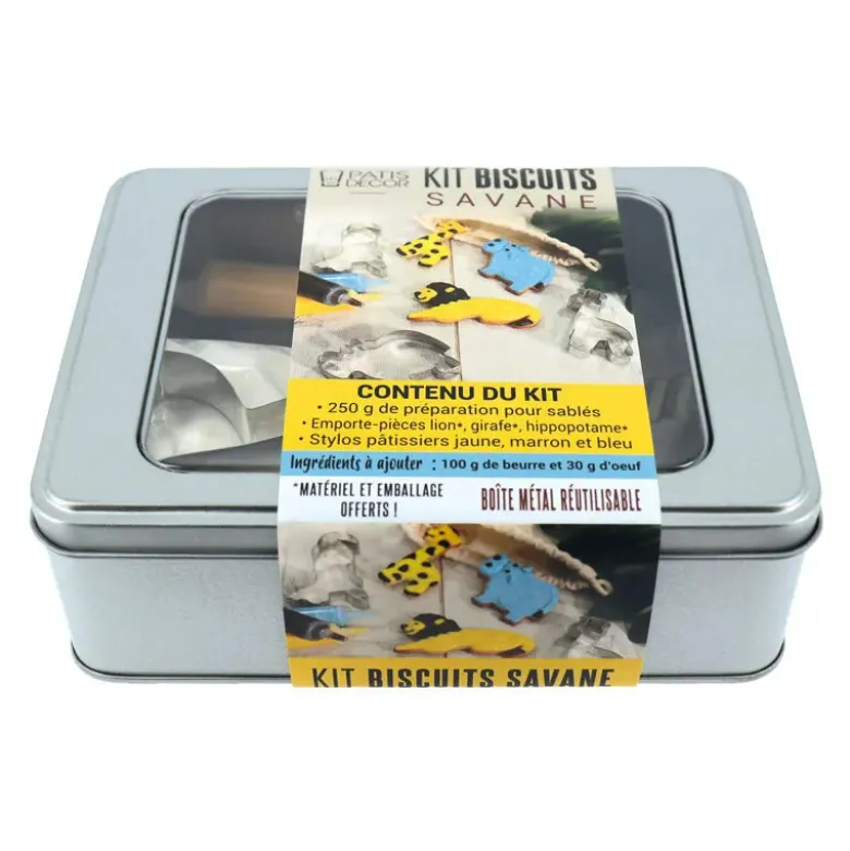 Kit Biscuit Savane - Patisdécor