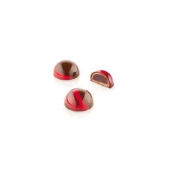 Kit chocolat praliné demi sphère - Silikomart Professional