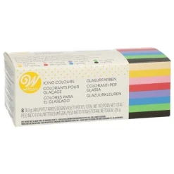 Kit colorant gel Icing Color x8 - Wilton