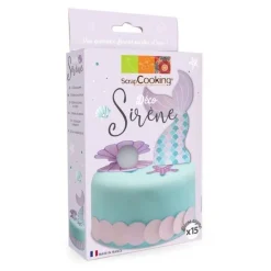 Kit déco azyme Sirène - ScrapCooking