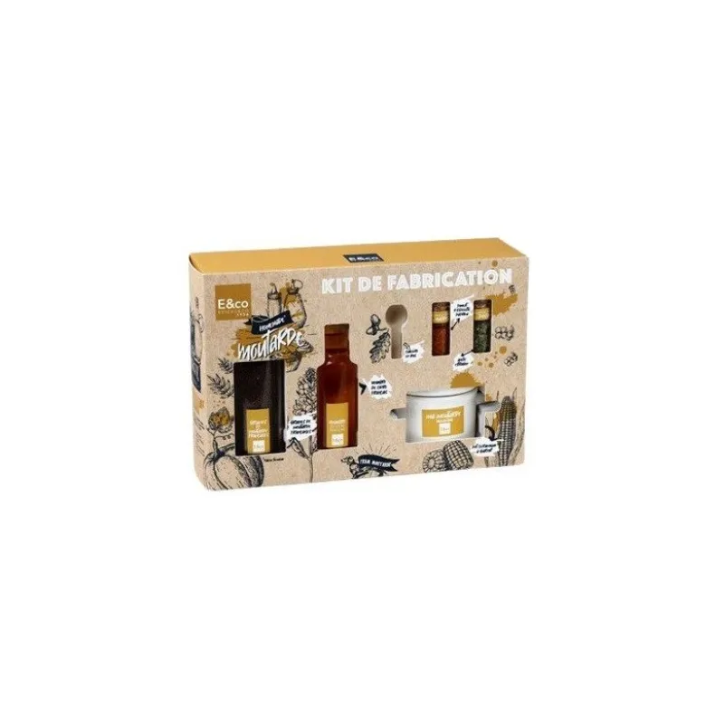 Kit fabrication Moutarde maison - Epices & Co