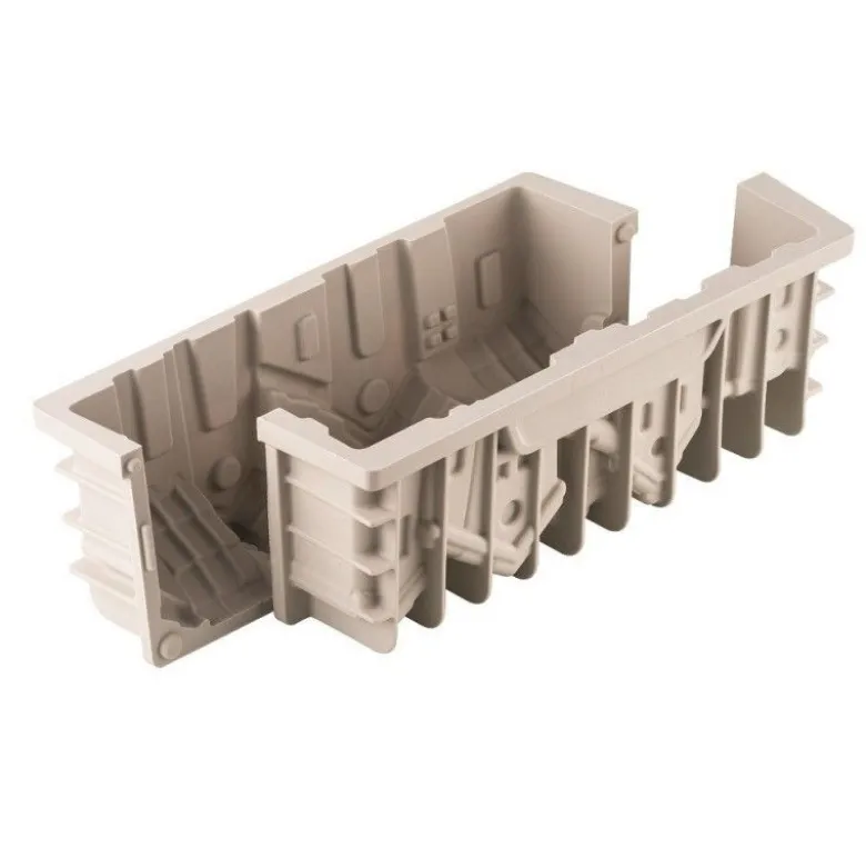 Kit moule bûche 3D Winter Village silicone - Silikomart