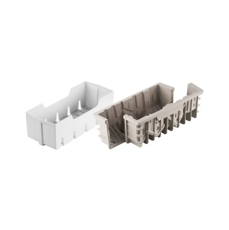 Kit moule bûche 3D Winter Village silicone - Silikomart
